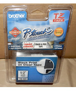 Brother P-Touch TZ-131 Durable Laminated 1/2&quot; Black Print On Clear Tape ... - $141.53 MXN