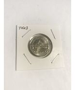 2009 Thailand (Siam) 2552  5 Baht Y# 446 Clad King Rama IX Wat Benchamab... - $64.57 MXN