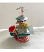 1994 Santa&#39;s Office Elf Enesco Ornament 4&quot; Lustre Fame Merry Memo-ries - $145.34 MXN