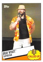 2015 Topps WWE Heritage NXT Called Up #16 Bray Wyatt RC Rookie Card  - £0.74 GBP