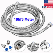 10Ft Shower Head Hose Extra Long Stainless Steel Bathroom Chrome Flexibl... - $58.99