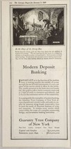 1920 Print Ad Goldsmith &amp; Strong Box Modern Deposit Banking Guaranty Tru... - £11.96 GBP