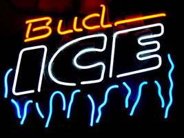 Bud Ice Frost Neon Light Sign 16&quot; x 14&quot; - £399.84 GBP