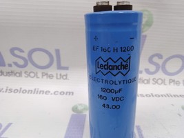 Leclanche Electrolytique EF 160 H1200 1200UF 160VDC EF160H1200 Capacitor - £20.47 GBP