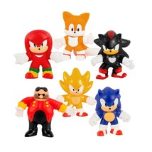 Minis Sonic 6 Pack - Collectible Stretchy Minis, 6 Stretchy Sonic Characters - £31.33 GBP