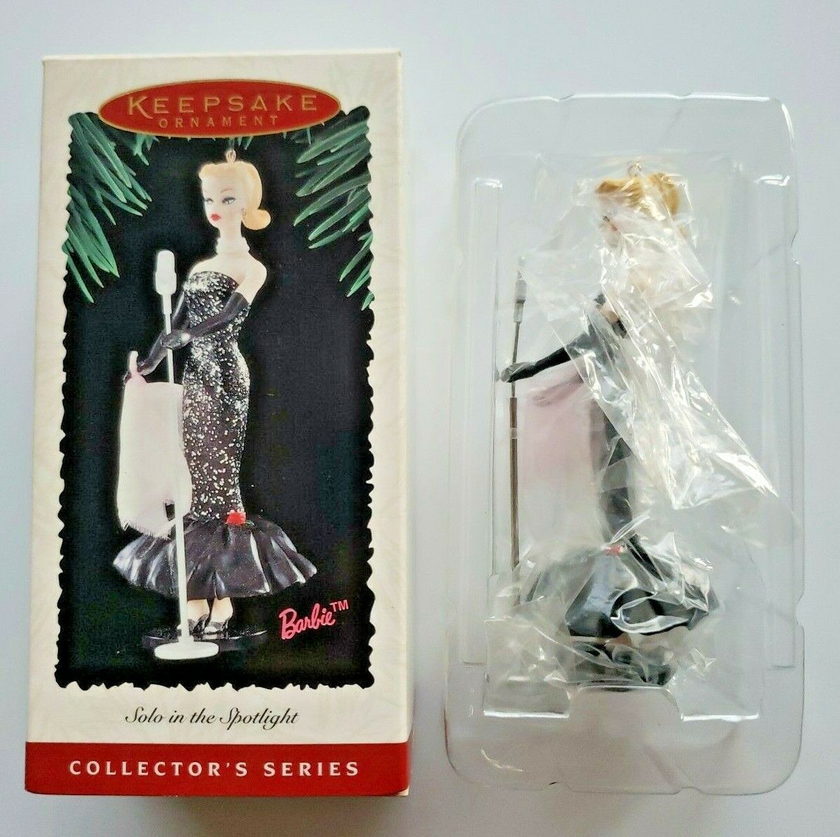 1995 Barbie Going It Solo-2nd in Barbie Series Hallmark Ornament NIB U50/5049 - £11.93 GBP