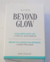 Avon Beyond Glow Hyaluron Acid 1.5% Ferulic Acid Serum 1 Oz.--FREE SHIPPING! - $19.75
