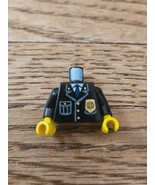 LEGO Minifigure Police Uniform Blue Tie and Badge - $56.24 MXN