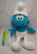 The Smurfs Soft Classic Smurf 7&quot; Plush Stuffed Animal Toy New w/ Tag - £14.71 GBP