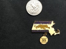 RARE MASSACHUSETTS JAGUARS 1999 lapel pin Baseball - $20.52 CAD