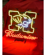 University Of Missouri Tigers Budweiser Neon Light Sign 16&quot; x 14&quot; - £390.13 GBP
