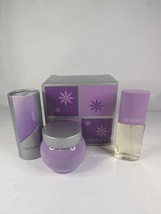 AVON Odyssey Women&#39;s Holiday Trio Gift Set Perfumed Skin Softener Cologne Talc - £17.52 GBP