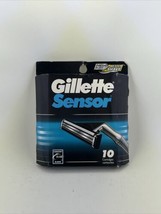 10 Refills Gillette Sensor Razor Blade Cartridges for Men - £9.98 GBP