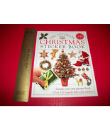 Craft Holiday Sticker Book Art Ultimate Christmas Picture Booklet DK Eas... - $12.89 CAD