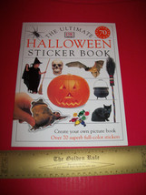 Craft Holiday Sticker Book Ultimate Halloween Holiday Picture Booklet Easy Peel - £7.58 GBP