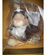 Troll Plush Toy Rabbit Grumpy Bunny Stuffed Animal Aviator Pilot Plane O... - $23.74