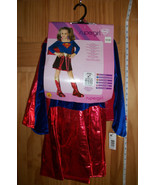 Supergirl Girl Costume 8-10 Medium Rubies Party Outfit New Comic Book Su... - $45.46 CAD
