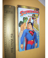Superman Classic Cartoon VHS Super Man vs Villain Monster Comic Hero Vid... - $19.47 CAD