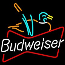 Duck Bowtie Budweiser Neon Light Sign 16&quot; x 14&quot; - £392.39 GBP