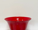 VENINI Vase Par Anni Trenta FAIT MAIN EN ITALIE Rouge Hauteur 25.5 1175970 - $463.65