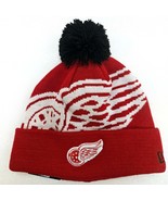 New Era NHL Detroit Red Wings Cuffed Knit Hat with Pom - $27.42 CAD