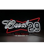 Budweiser 29 Bowtie Kevin Harvick Neon Light Sign 16&quot; x 14&quot; - £390.13 GBP