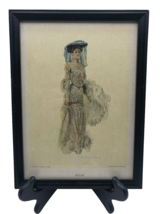 Antique Print 1907 Moffat Yard Co Dollie Victorian Women 10&quot; x 7&quot; Pro Framed - £19.30 GBP