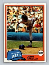 John Pacella #414 1981 Topps New York Mets RC - $1.69