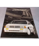 1992 Dodge Auto Full Line Sales Brochure Spirit Shadow Colt Monaco Dynasty - €6,95 EUR