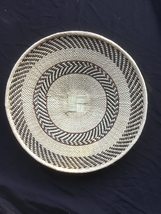 Hands Craft African Binga or Tonga Zimbabwe Basket 15&quot;-16&quot; Across # 8 - £35.61 GBP