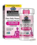 Garden of Life Once Daily Dr. Formulated Probiotics for Women 50 Billion... - $22.76