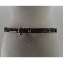 Brighton Vintage 1994 Hand crafted with Pride in USA #40707 Belt Silver tone L - $29.92