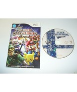 Wii Super Smash Bros. Brawl (Wii, 2008) Disc Comes W/ Generic Case &amp; Manual - £12.42 GBP