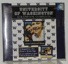 C R Gibson Tapestry C879294M Collegiate University Of Washington Scrapbook - £15.74 GBP