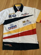 FOX Speed Collection  Racing Cup Champion Short Sleeve Button Shirt Size 2XL A1 - £22.94 GBP
