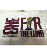 Cleveland Cavaliers T-Shirt Medium mens One For The Land 2015-16 NBA Cha... - $22.72