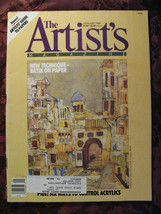 The ARTISTS magazine January 1989 Helene Glass Marilynn Branham Carl Purcell - £10.32 GBP