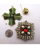 Vintage Brooch – Lot of 3 (DAMAGED) - $11.88