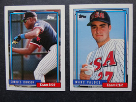 1992 Topps Traded Florida Marlins Team Set of 2 Baseball Cards - $1.50