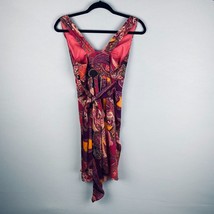 Mattox Sleeveless Belted Lined Empire Waist Colorful Women&#39;s 4 Knee Length Dress - £24.05 GBP