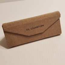 TC Charton fabric foldable triangle sunglasses eyeglasses case - $11.00