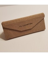 TC Charton fabric foldable triangle sunglasses eyeglasses case - £8.78 GBP