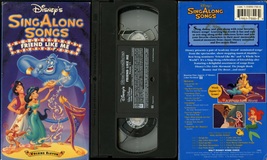 Sing Along Songs - Friend Like Me Vhs Disney Video Tested - £7.88 GBP
