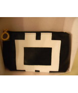ESTEE LAUDER BLACK &amp; WHITE MAKEUP/COSMETIC BAG - $13.01 CAD