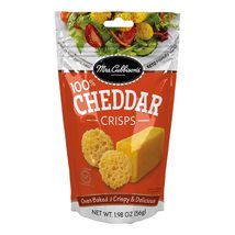 Mrs. Cubbison&#39;s Cheese Crisps - 100% Real Cheese, Keto Friendly, Great f... - $3.91