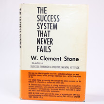 The Success System That Never Fails By W. Clement Stone 1969 Copy Hardcover Book - £16.57 GBP