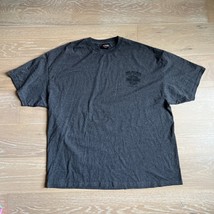 Harley Davidson Pasadena TX Men&#39;s Gray Black Tee T-Shirt 3XL - $24.99