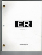 *ER - JOHN CARTER, M.D. (1996) First Draft Script DTD 3/30/96 Season 2, ... - £59.09 GBP