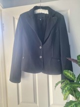 Coast Blazer Jacket Black Size 10 Smart Work - £17.09 GBP