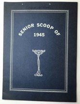 Ross High School Senior Scoop of 1945 Book Butler County Ohio Graduates WW2 Era - £55.05 GBP